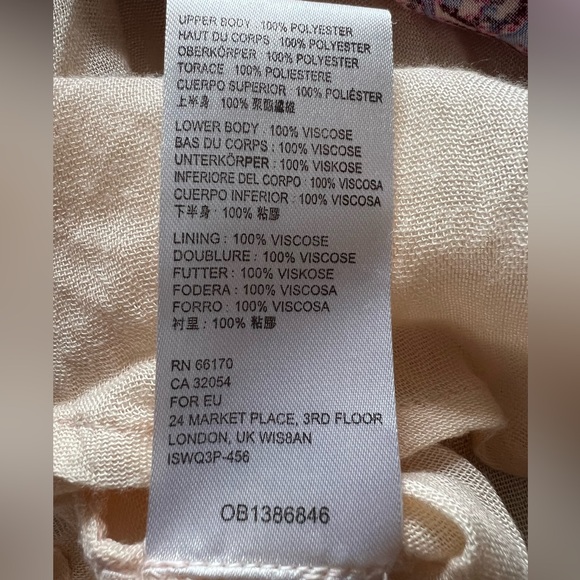 Free People Mirage Paisley Maxi Dress Long Sleeve Boho Tassel Size 0 - Picture 16 of 16